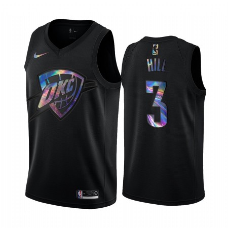 Dres Oklahoma City Thunder George Hill 3 Iridescent HWC Collection Swingman